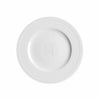 Set of (4) Cambridge Stripe White Salad Plates** by Caskata