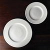 Set of (4) Catch White Dinner Plates** by Caskata