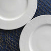 Set of (4) Catch White Dinner Plates** by Caskata