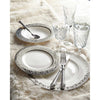 Set of (4) Ellington Shine - Platinum 5-Piece Place Settings by Caskata
