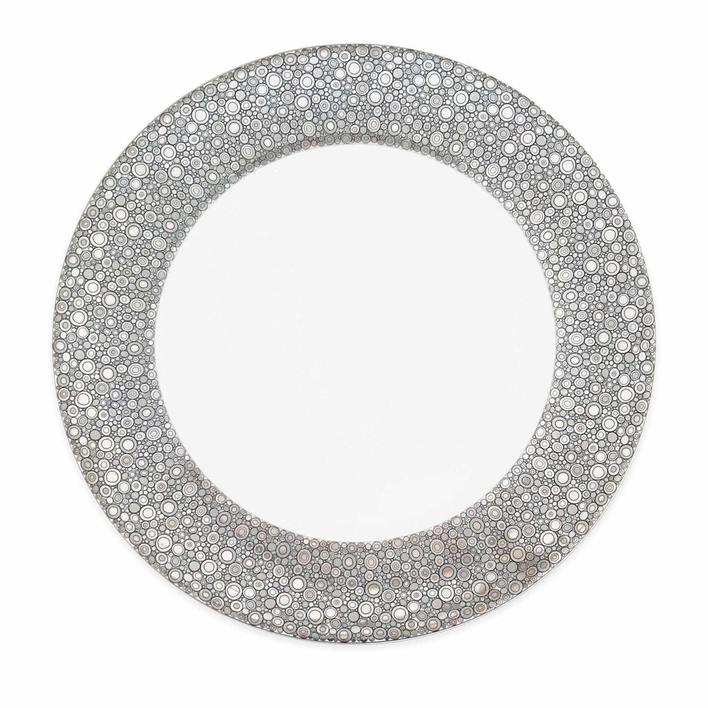 Set of (4) Ellington Shine Platinum Charger Plates by Caskata