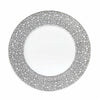 Set of (4) Ellington Shine Platinum Dinner Plates by Caskata