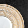 Set of (4) Hawthorne Gilt - Gold Charger Plates by Caskata