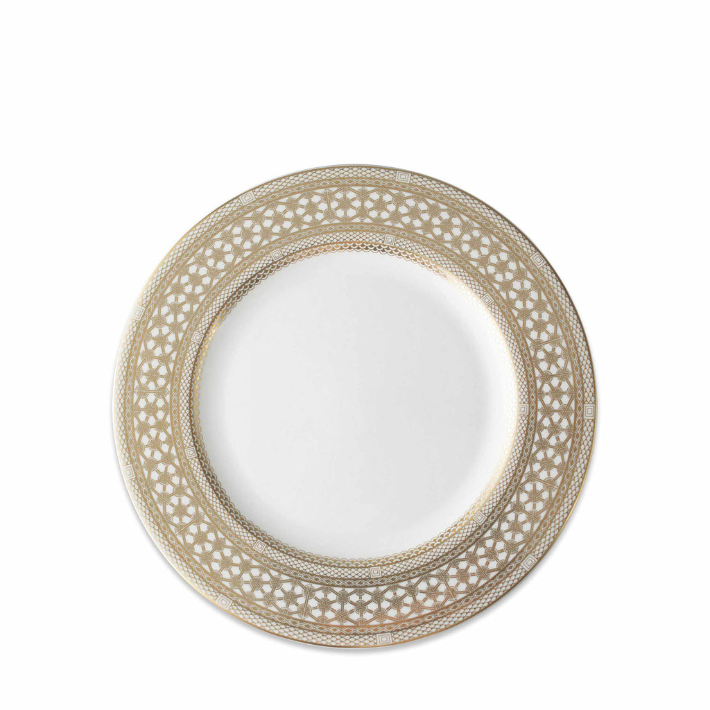 Set of (4) Hawthorne Gilt - Gold Salad Plates by Caskata