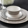 Set of (4) Hawthorne Ice - Platinum Side Bowls by Caskata