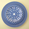 Set of (4) Newport Blue Dinner Plates** by Caskata
