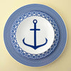 Set of (4) Newport Blue Garden Gate Salad Plates** by Caskata
