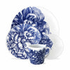 Set of (4) Peony Blue 4-Piece Place Settings by Caskata