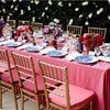 Set of (4) Peony Blue Gala Coupe Dinner Plates by Caskata