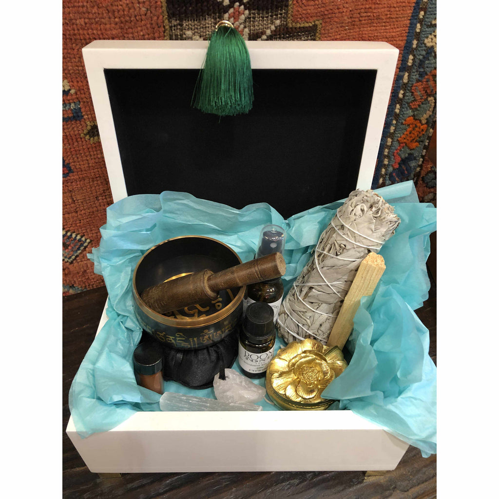 Space Clearing Kit for General Use with Decorative Box by Room Tonic