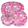 ThermoSaf® Pink Willow 14" Dinnerware Platter by Muddy Dog