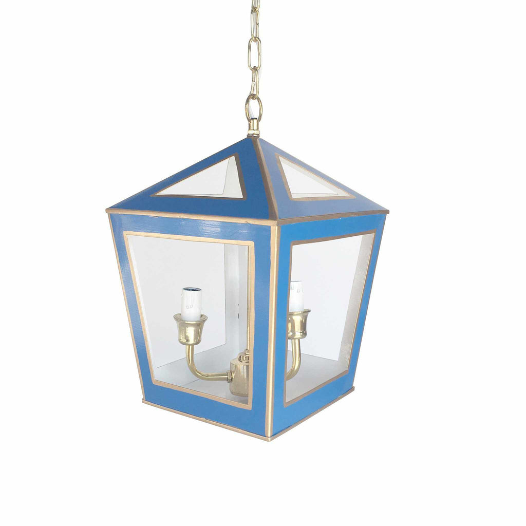 Tucker Lantern in Solid Navy by Dana Gibson