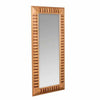 Ventura Carved Natural Wood 78" Floor Mirror by Cooper Classics