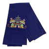 Vibrantly Blue - Towel - Monkeys with Umbrella by Pagoda by Vibrantly Blue