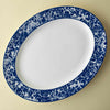WILLIAMSBURG Collection - Blue Marble Large Oval Platter** by Caskata