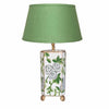 White Chintz Lamp, Small by Dana Gibson