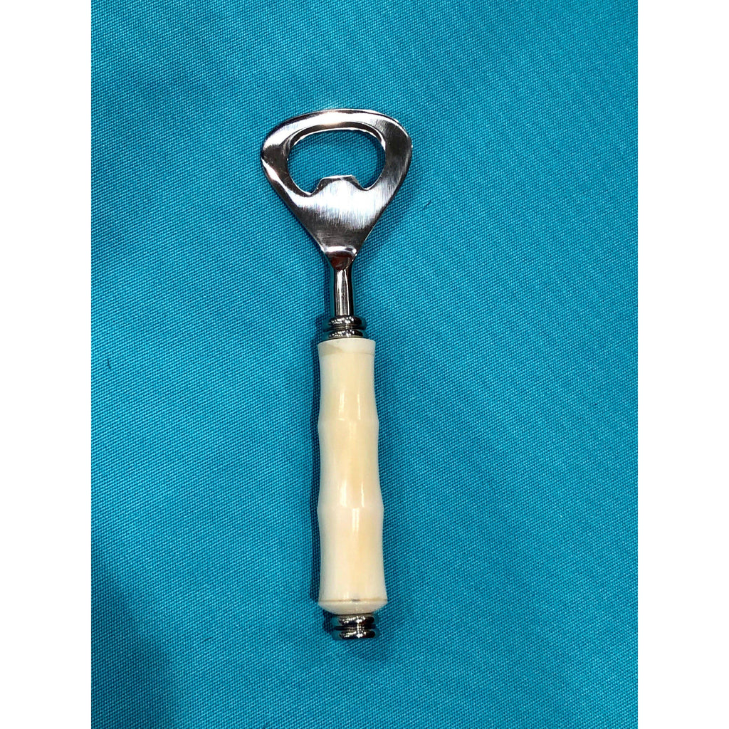 Bottle Opener with Bamboo Handle by Primitive Artisan Inc.